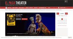 Desktop Screenshot of el-paso-theater.com