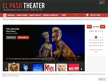 Tablet Screenshot of el-paso-theater.com